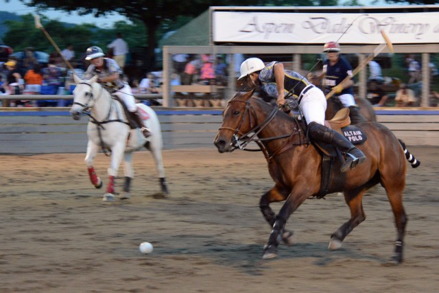 Army, Navy veterans play in friendly polo match, honor those who have served