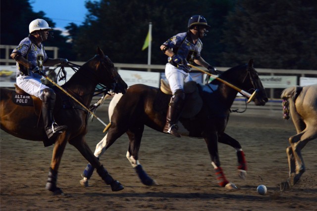 Army, Navy veterans play in friendly polo match, honor those who have served