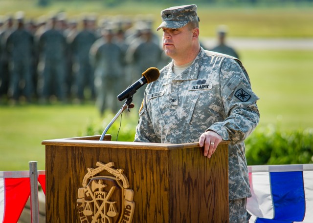 14th MP Brigade at Fort Leonard Wood welcomes new commander