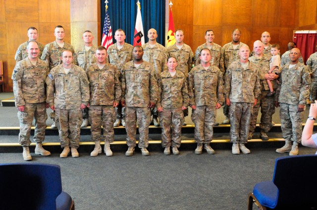 Team training Afghan army back from deployment