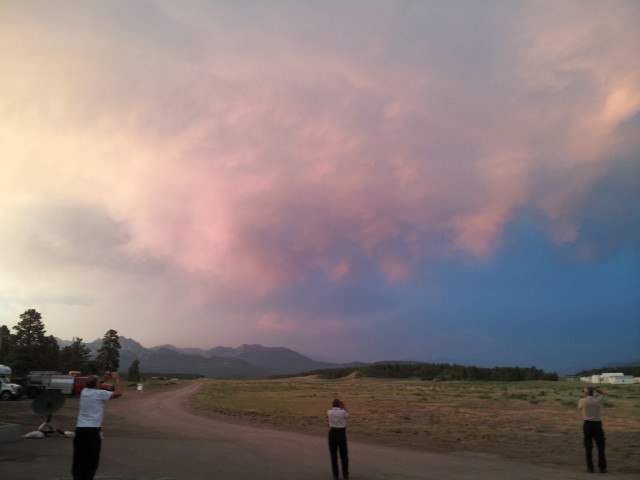 'Space Cowboys' Help with Colorado Wildfire