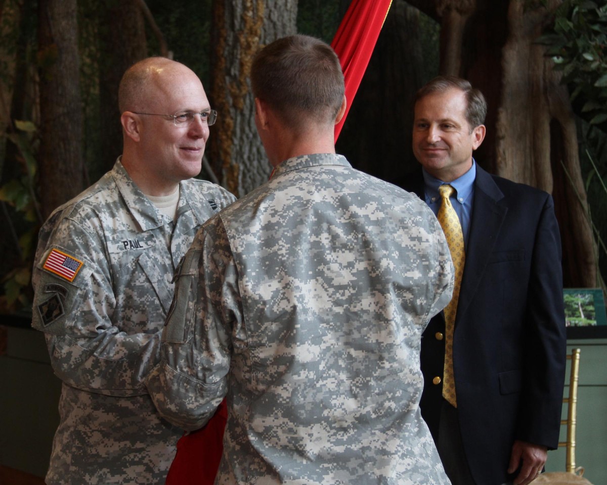 Paul assumes command of corps' Little Rock District Article The