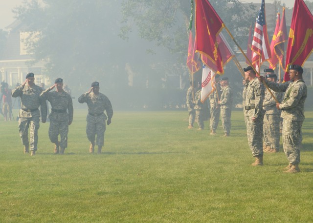 Inspection of the Troops