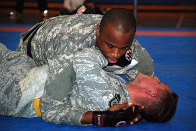 24 compete in combatives qualifier tournament at Camp Zama