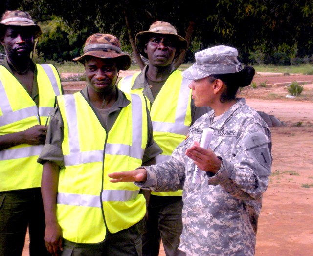 U.S. Army Africa sponsors African Deployment Partnership Training in Togo