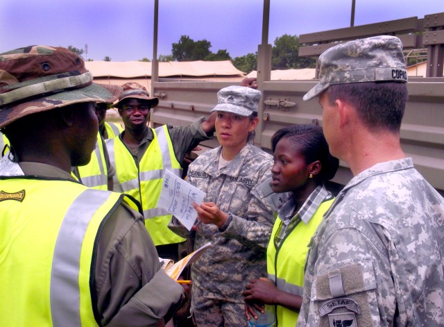 U.S. Army Africa sponsors African Deployment Partnership Training in Togo