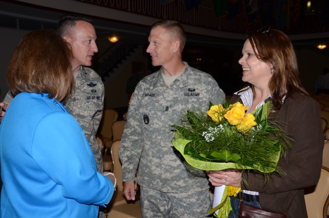 USAG Kaiserslautern's relinquishment of command ceremony