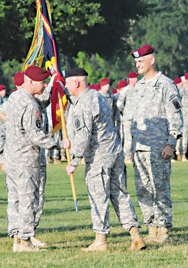 199th change of command