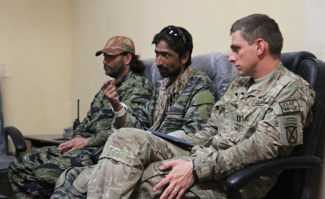 Security Shura in Bermal District, Paktika Province Afghanistan