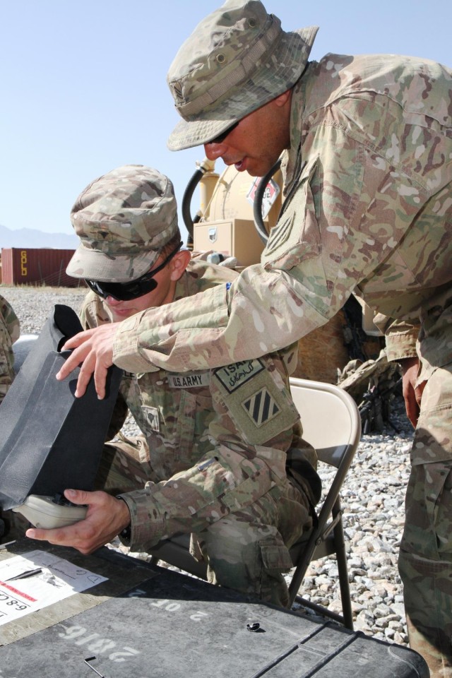 3rd ID Soldiers certify on Raven unmanned aircraft while deployed to ...