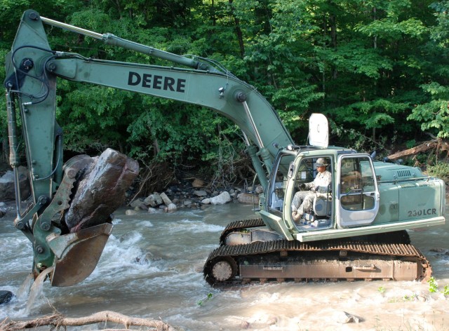 New York National Guard responds to Mohawk Valley floods