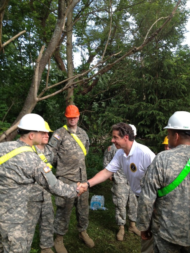 New York National Guard responds to Mohawk Valley floods