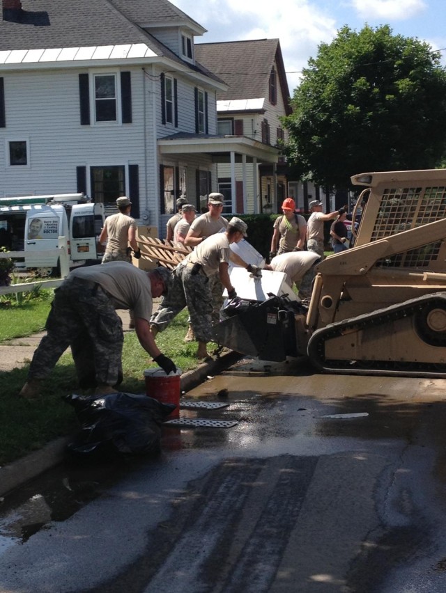 New York National Guard responds to Mohawk Valley floods