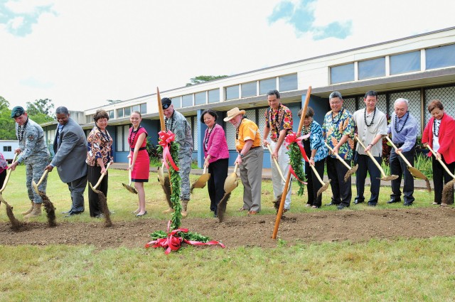Break ground