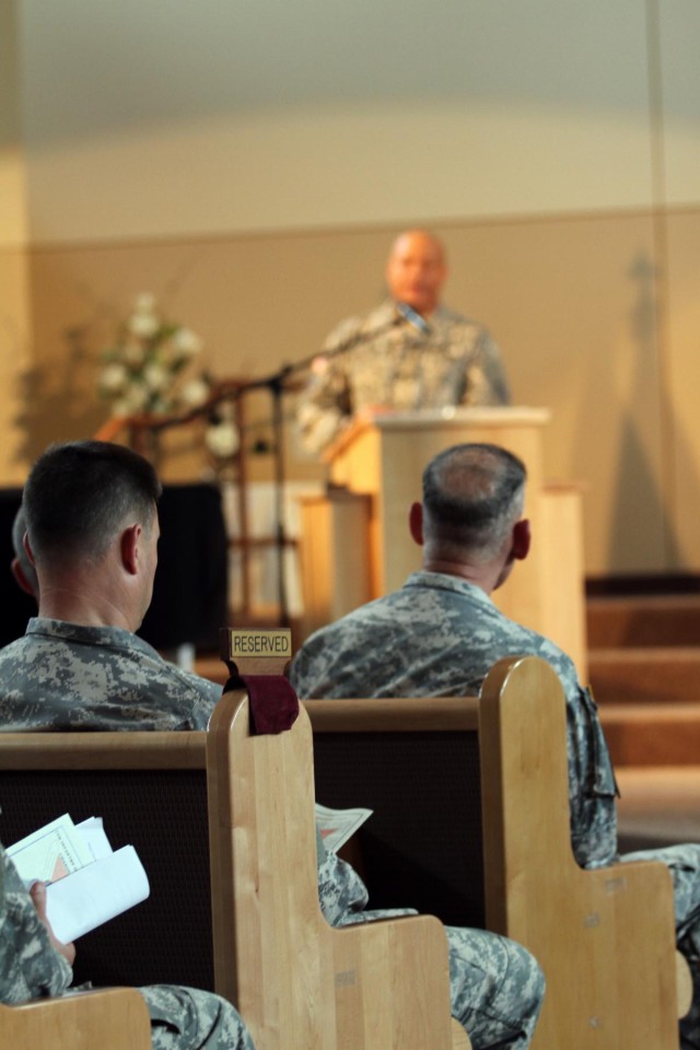 Chaplain finds 'Lord's purpose' that, again, leads to 7ID