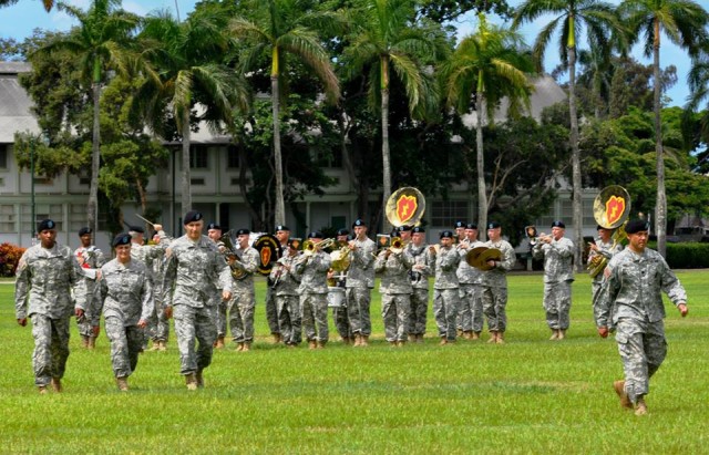 516th Signal Brigade change of command ceremony