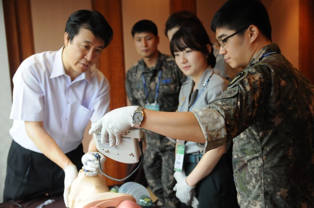 Obstructed airway practical exercise