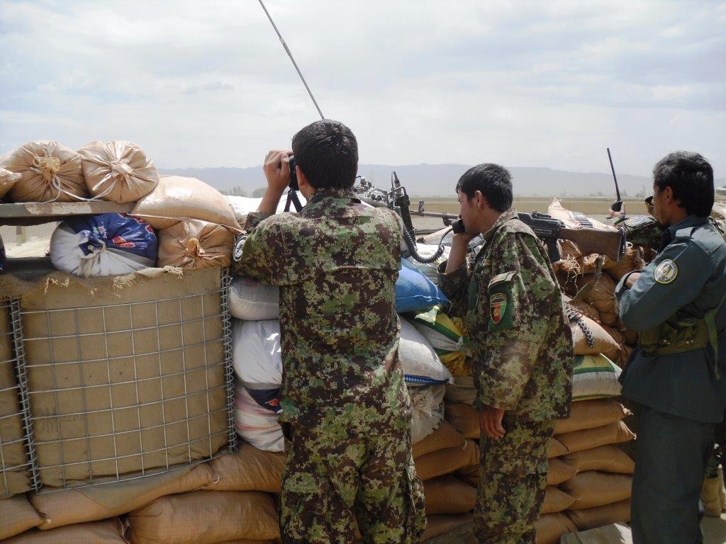 Afghan National Army Artillery Support To Afghan Uniformed Police 