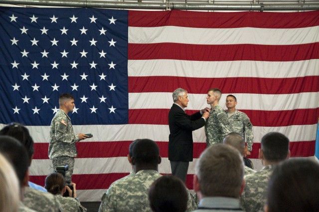 Secretary of Defense talks budget, resources and readiness with Fort Bragg community