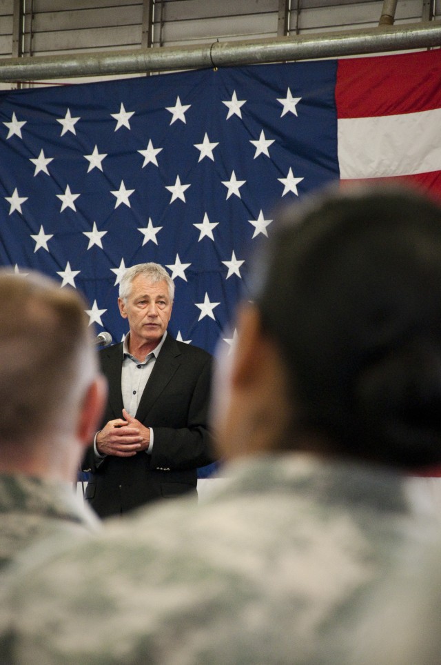 Secretary of Defense talks budget, resources and readiness with Fort Bragg community