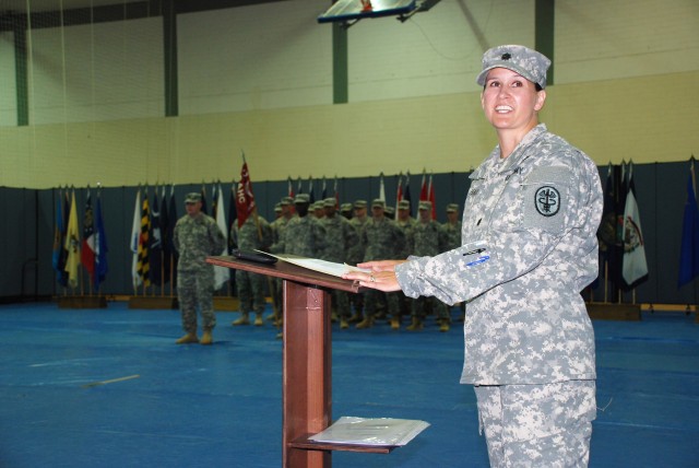 Lt. Col. Tara L. Hall Takes Command of Grafenwoehr Health Clinic