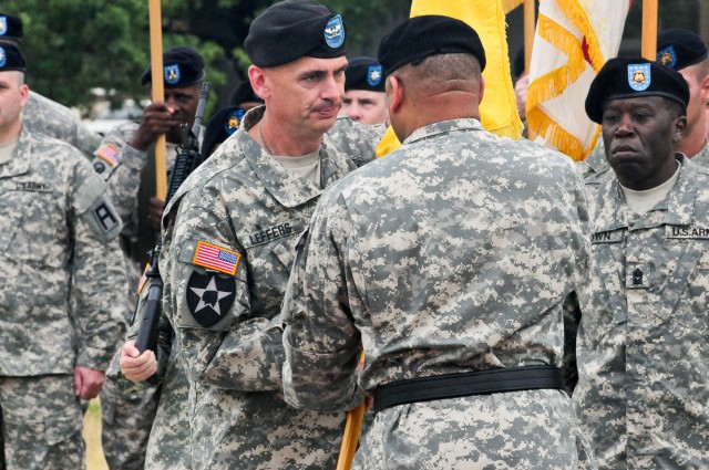 Division West's 479th Field Artillery Brigade welcomes new commander