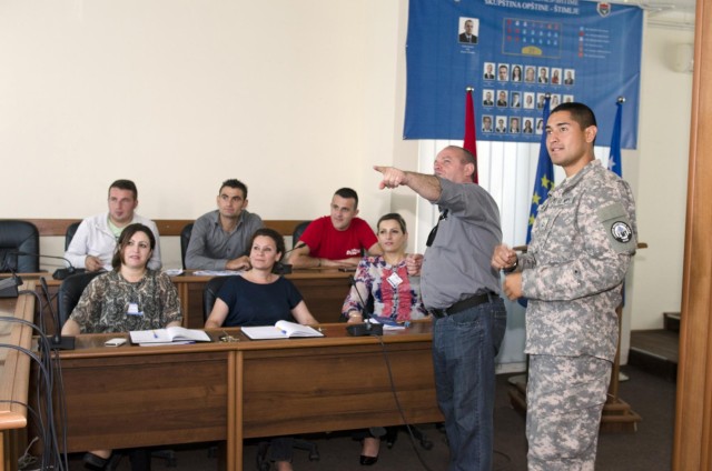 LMTs help teach Kosovo citizens