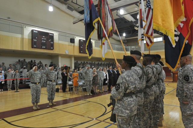 2nd Infantry Division DCG Support Patch Ceremony