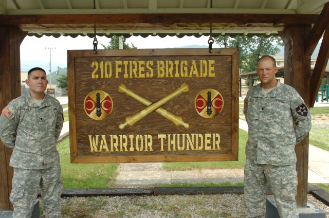 US, ROK Soldiers Fight Fire