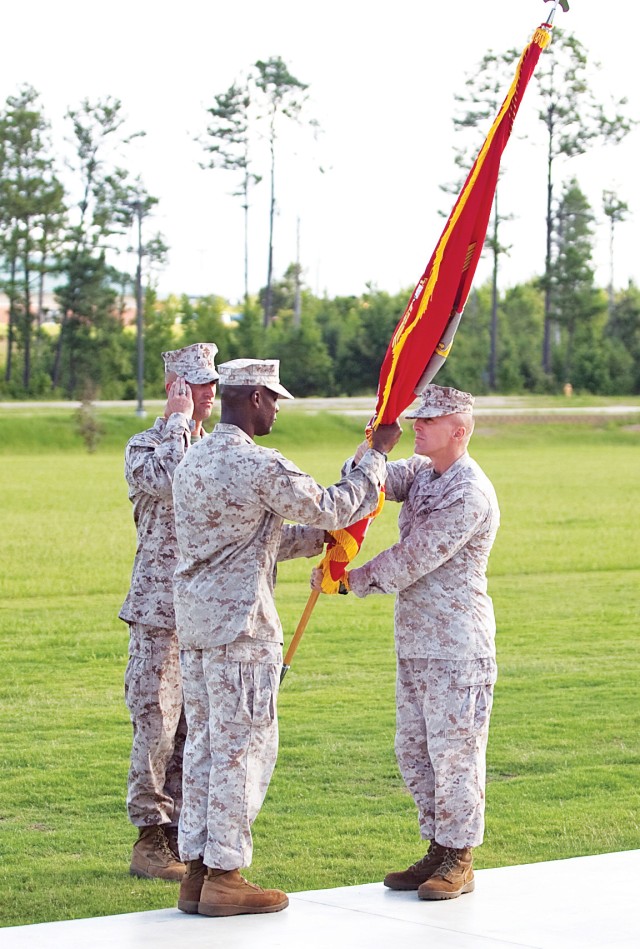 Marine  Corps Detachment Change of Command