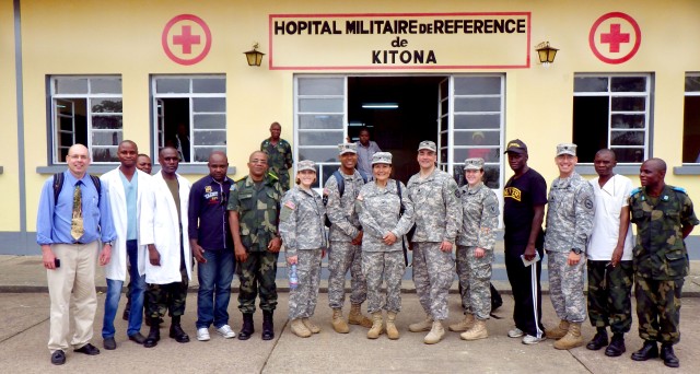 Professional partnership focus of medical exercise in Congo