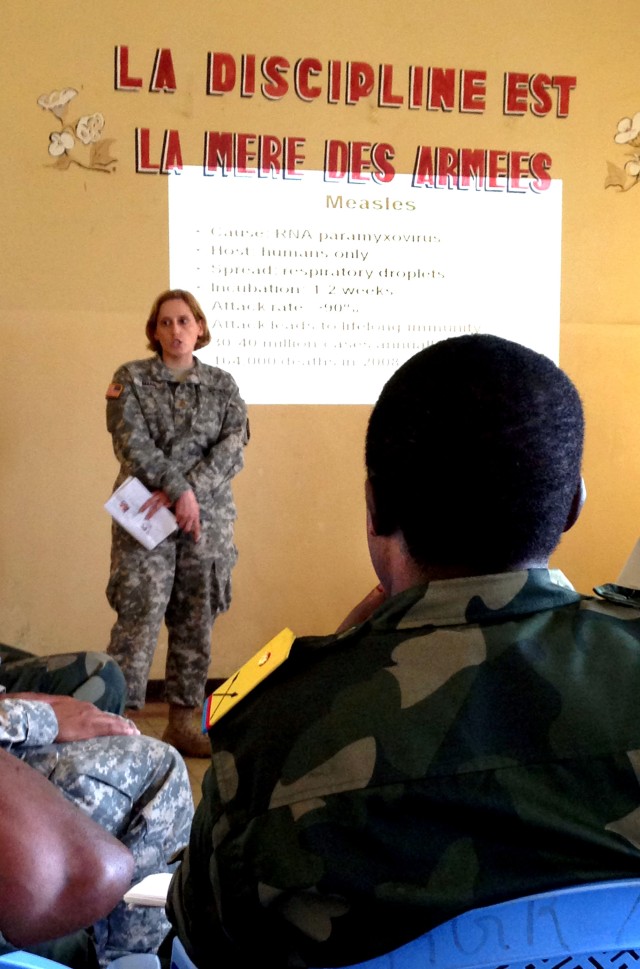 Professional partnership focus of medical exercise in Congo