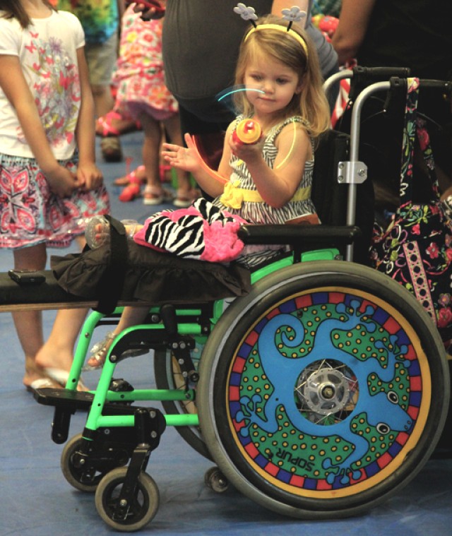Playing before the Sesame Street / USO Experience for Military Families performance