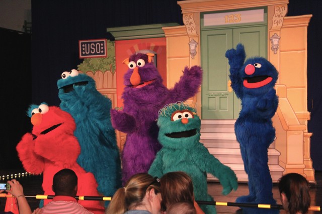 The Sesame Street / USO Experience for Military Families.