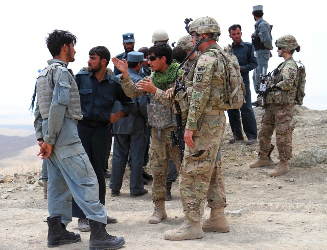 ANSF secure Omna District