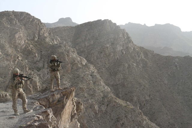 ANSF secure Omna District