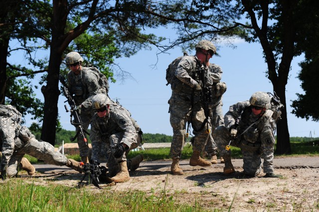U.S. Army Europe 'Sky Soldiers' train with multinational partners at Rapid Trident