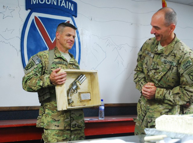 Chief Warrant Officer 5 spends final Army days downrange