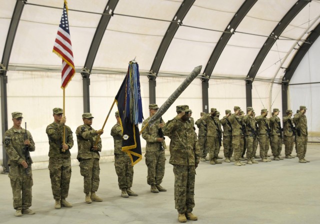 2nd Battalion, 23rd Infantry Regiment transfer of authority