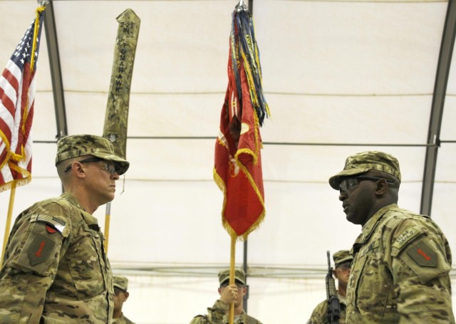 2nd Battalion, 23rd Infantry Regiment transfer of authority