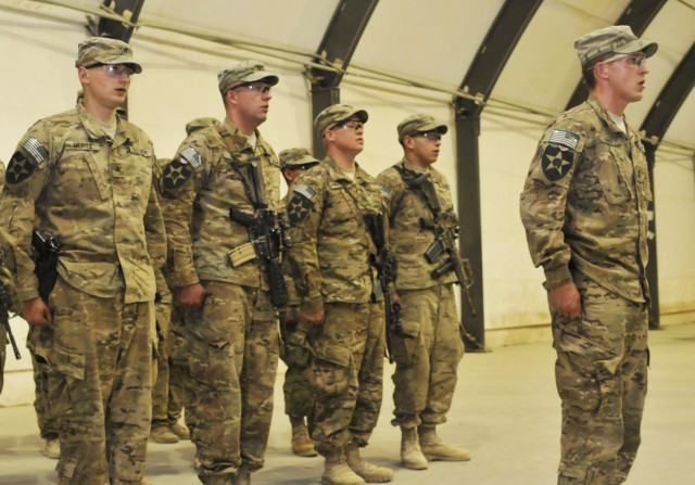 2nd Battalion, 23rd Infantry Regiment transfer of authority