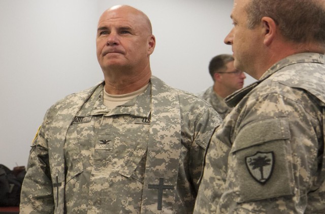South Carolina National Guard chaplain leadership turnover