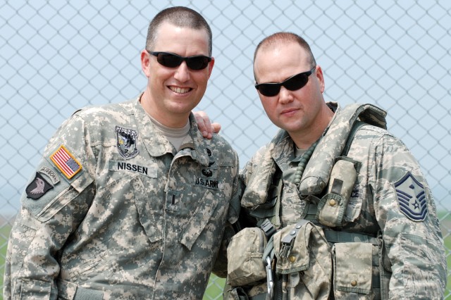 Army, Air Force siblings unite in joint training exercise