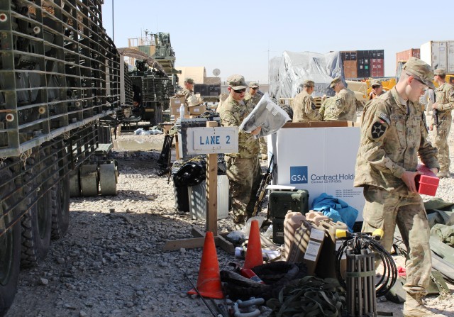 401st AFSB retrogrades first Stryker