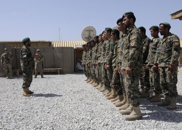 ANA soldiers graduate from drivers training course