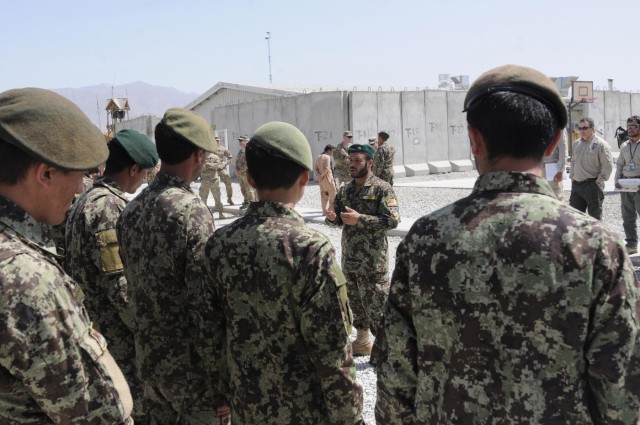 ANA soldiers graduate from drivers training course