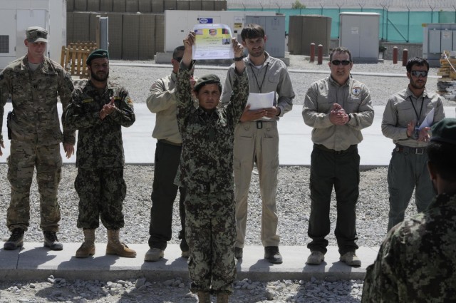 ANA soldiers graduate from drivers training course