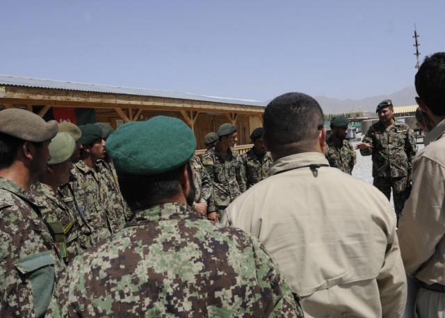ANA soldiers graduate from drivers training course