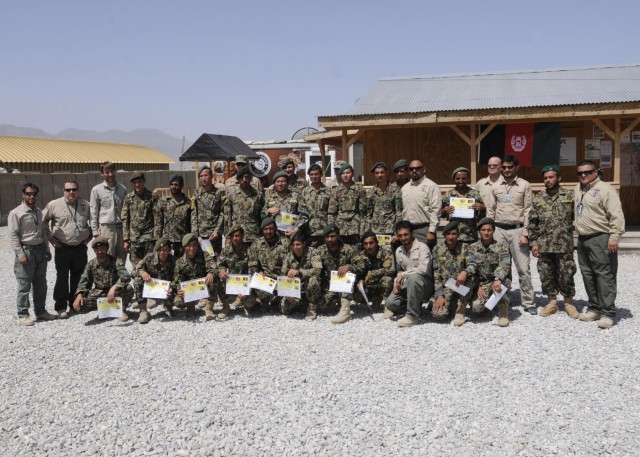ANA soldiers graduate from drivers training course