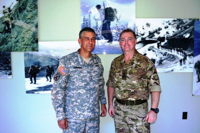 British soldiers stop by Fort Drum
